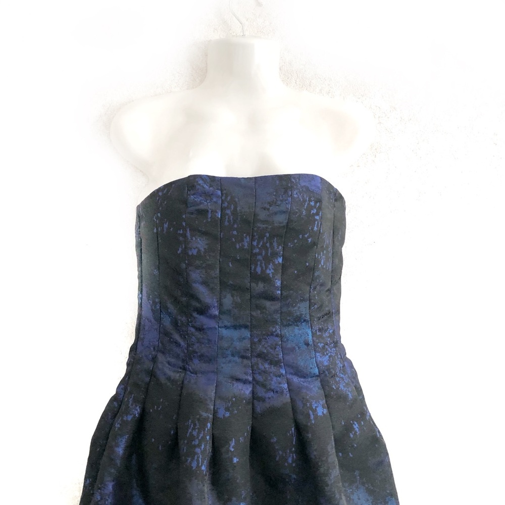 H&M Structured Strapless Fit and Flare Mini Dress.